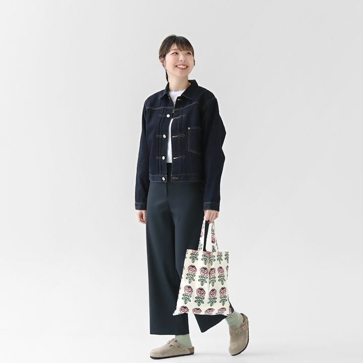 marimekko(マリメッコ) Vihkiruusu ファブリックバッグ(52249-73374)の
