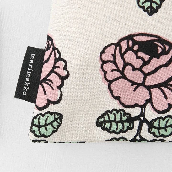 marimekko(マリメッコ) Vihkiruusu ファブリックバッグ(52249-73374)の