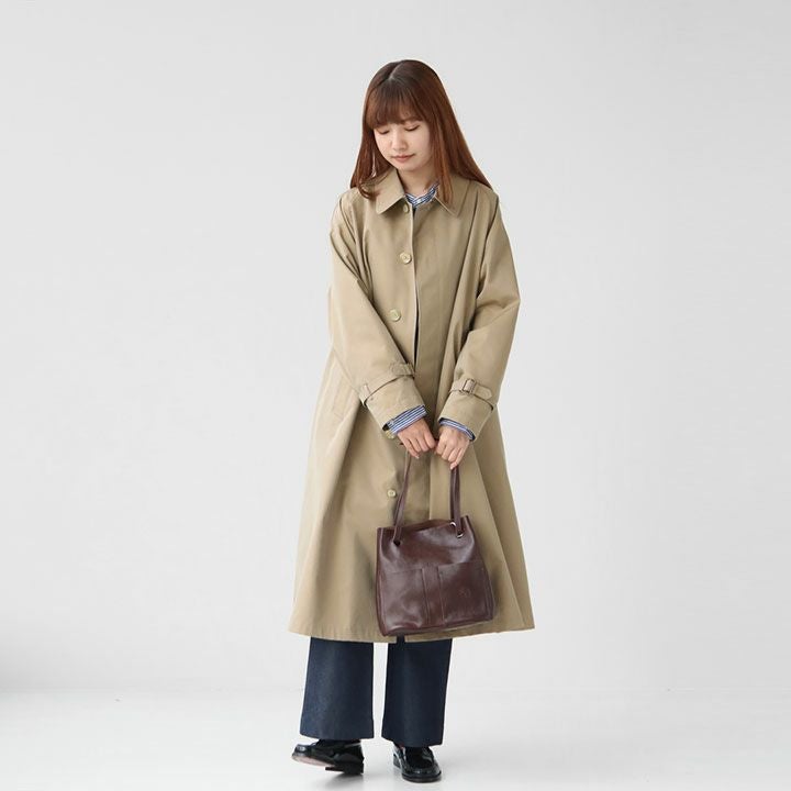 美品✨23AW ジムフレックス ベルテッド バルマカーンコート チェック L Gymphlex｜トレンチコート ベルテッド バルマカーンコート ステン
