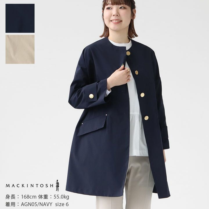 未使用✨　MACKINTOSH マッキントッシュ 24AW ハンビー　ノーカラー MACKINTOSH(マッキントッシュ) ノーカラーコート HUMBIE(HUMBIE-NOCOL