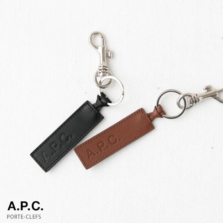 A.P.C.(アーペーセー) A.P.C. キーリング(PORTE-CLEFS)の通販｜NEWS