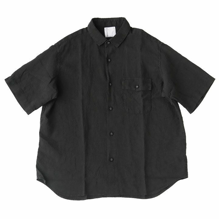 BRU NA BOINNE(ブルーナボイン) グランパリネンシャツ(4474A)の通販