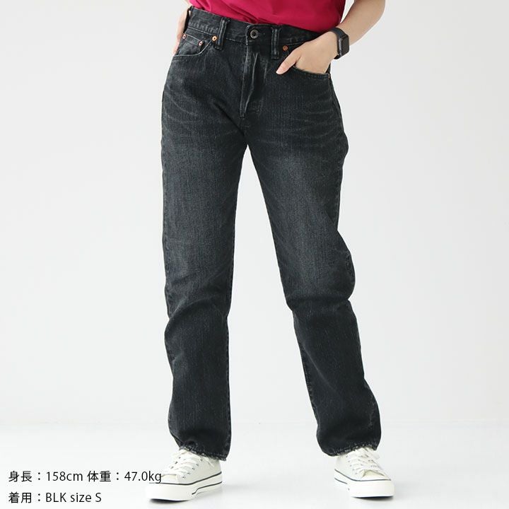 BRU NA BOINNE(ブルーナボイン) フェリシンブラックデニム3YEAR(7171