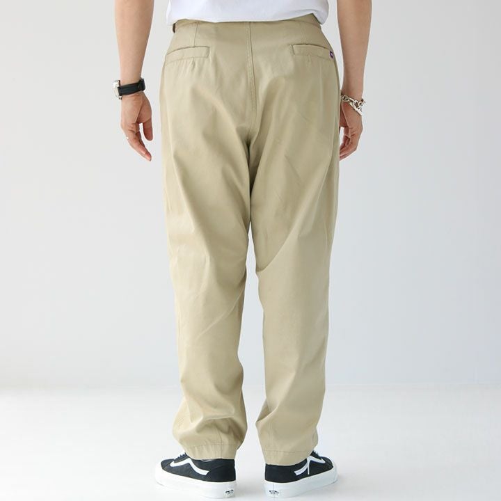 THE NORTH FACE ワイドテーパードチノ 希少36 ベージュ 完売品 THE NORTH FACE PURPLE LABEL(ザ・ノースフェイス パープルレーベル
