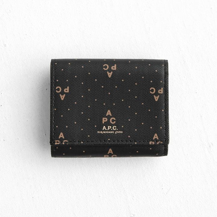 A.P.C.(アーペーセー) Lois 三つ折りウォレット(COMPACTLOIS-LOGO)の