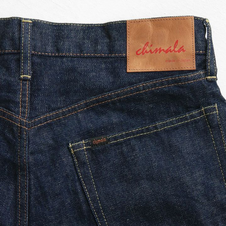 chimala(チマラ) セルビッジ ストレートカットデニム CS39-MP03A CS37