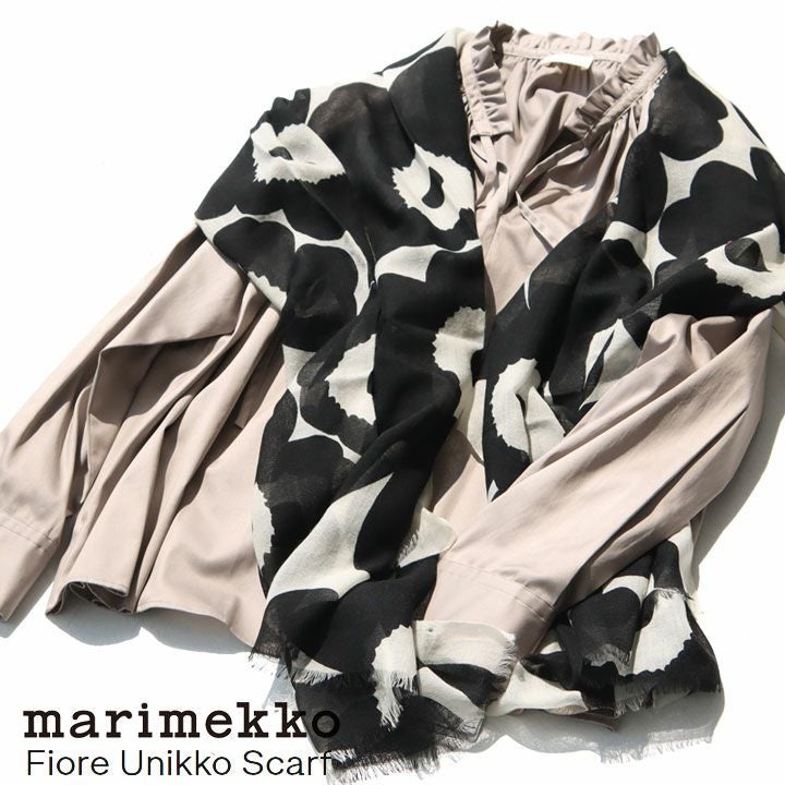 marimekko(マリメッコ) Fiore Unikko スカーフ(52239-91653)の通販
