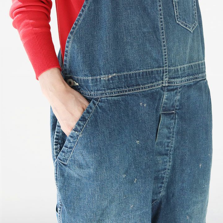 chimala(チマラ) デニムオーバーオール CS36-WP09 (WP09)の通販｜NEWS