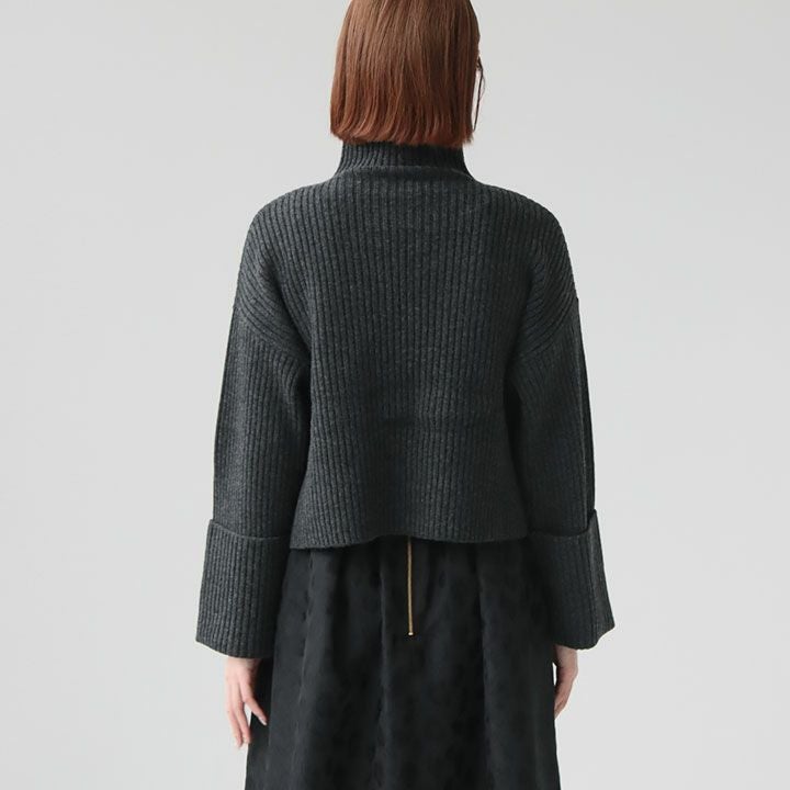 SACRA サクラ｜ボイル ラムウール リブプルオーバー 125631081の通販