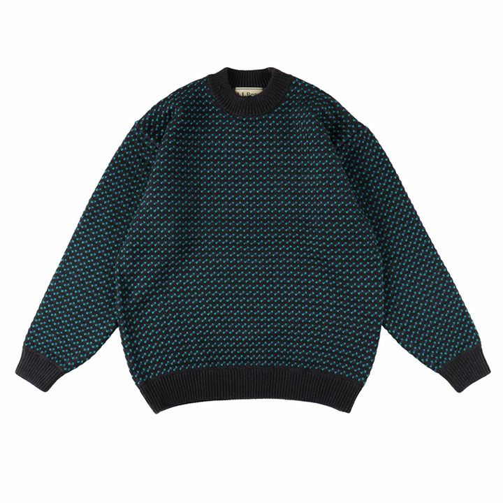 L.L.Bean エルエルビーン｜ウェイン・セーター・バーズアイ セーター