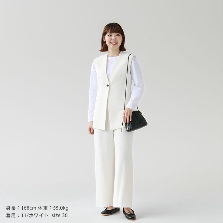 DES PRES(デ・プレ) ライトダブルクロス リラックスパンツ(22-04-34