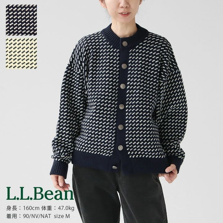 L.L.Bean(エルエルビーン) Wayne Washable バーズアイニット