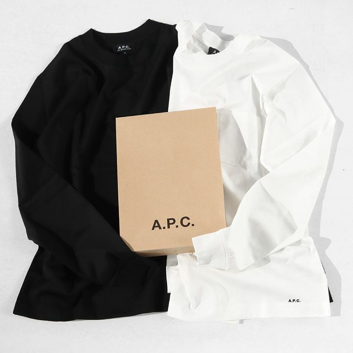 A.P.C.(アーペーセー) 長袖PACK Tシャツ ユニセックス(APC-PACKT)の