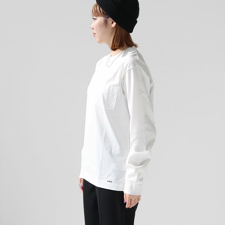 A.P.C.(アーペーセー) 長袖PACK Tシャツ ユニセックス(APC-PACKT)の