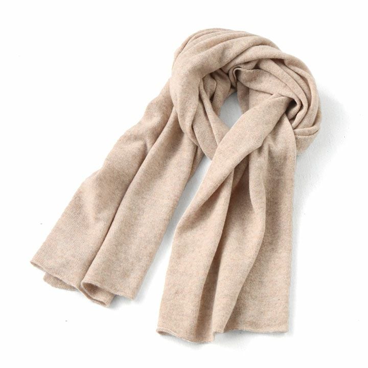 Johnstons(ジョンストンズ) GAUZY カシミヤ ニットストール(HAM00162