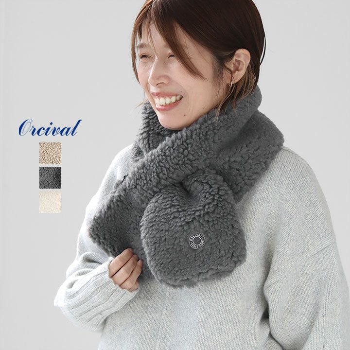 ORCIVAL オーシバル｜ボアフリースマフラー OR-H0262BFFの通販｜NEWS