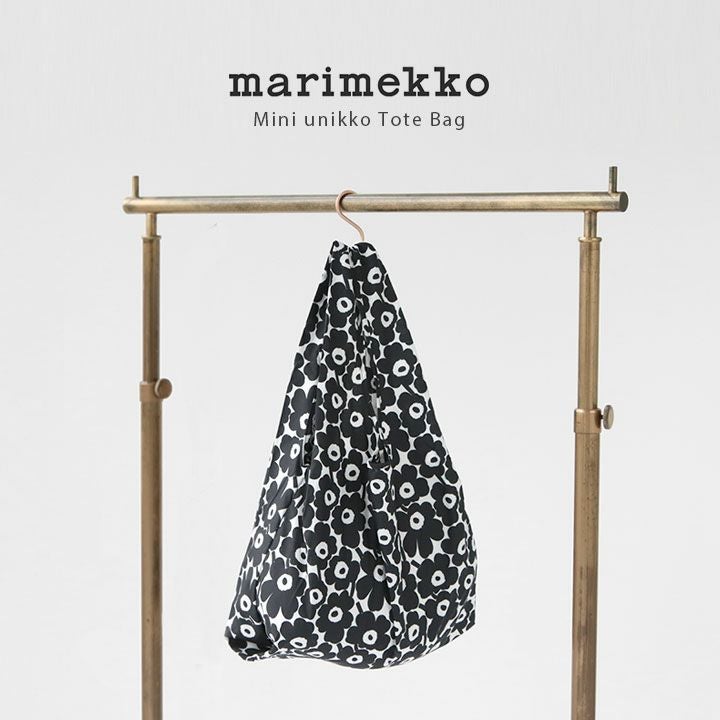 marimekko ブラックブーツ 38 25cm Metka Mini Unikko トートバッグ | Maija Isola | Marimekko