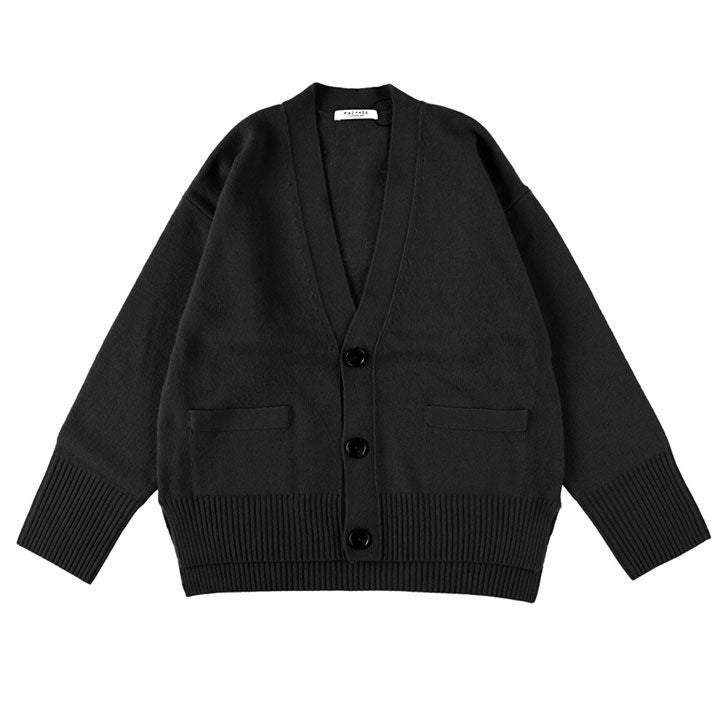 MACPHEE(マカフィー) NZ LAMB 9G Vネックカーディガン(12-02-44-02204