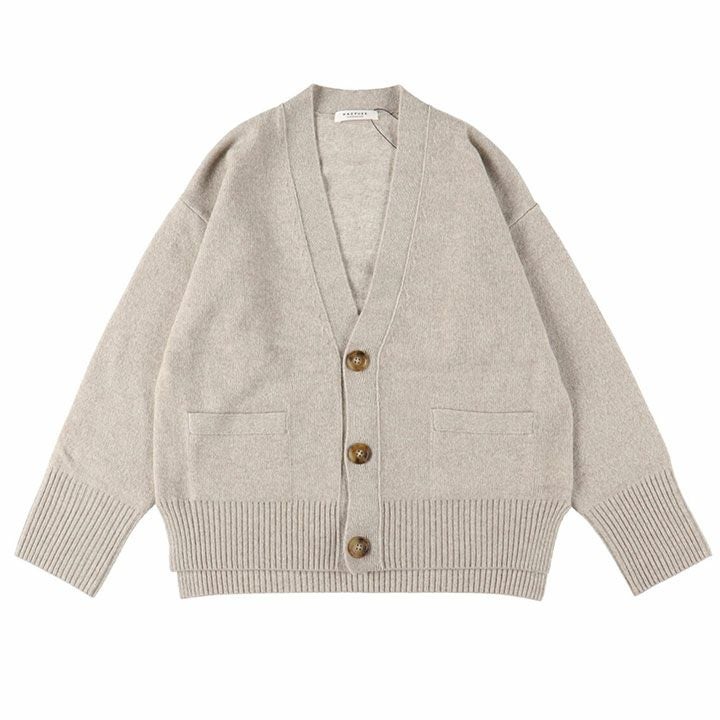 SNOOPY 新品未使用：マカフィー◼︎NZ LAMB 9G Vネック MACPHEE(マカフィー) NZ LAMB 9G Vネックカーディガン(12-02-44-02204