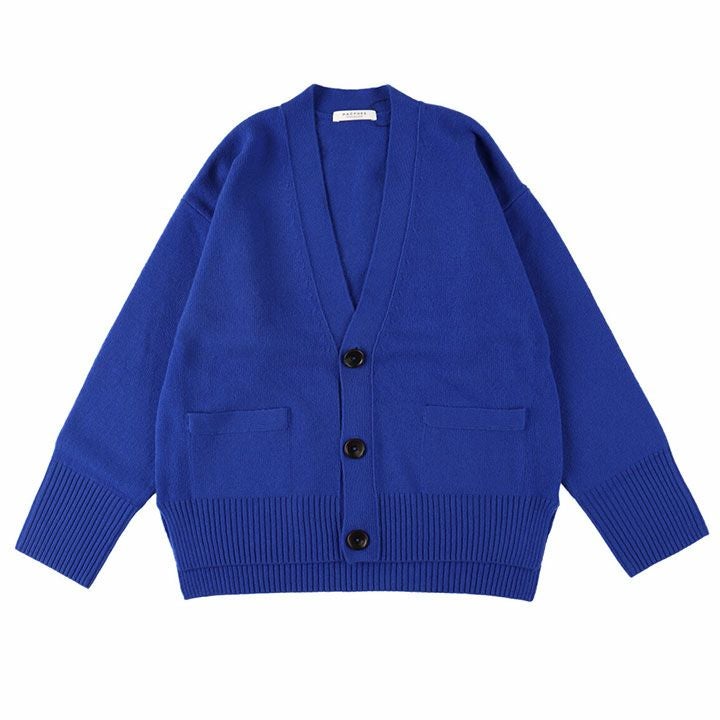 MACPHEE(マカフィー) NZ LAMB 9G Vネックカーディガン(12-02-44-02204