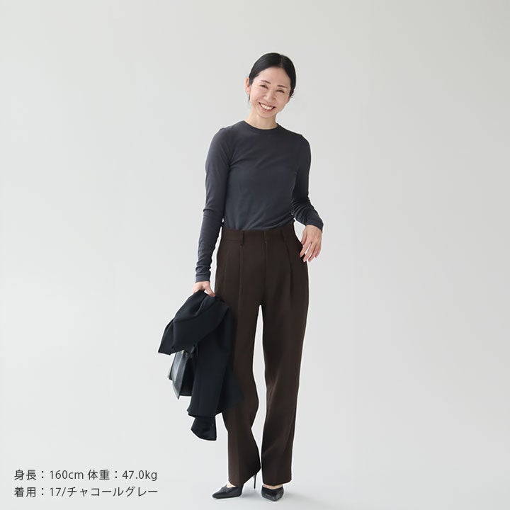 MACPHEE(マカフィー) シアージャージー クルーネックプルオーバー(12