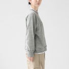 PRIT ラグランスリーブプルオーバー 春夏 横画像 160cmモデル