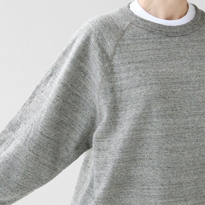 PRIT ラグランスリーブプルオーバー 春夏 体型カバー 正面