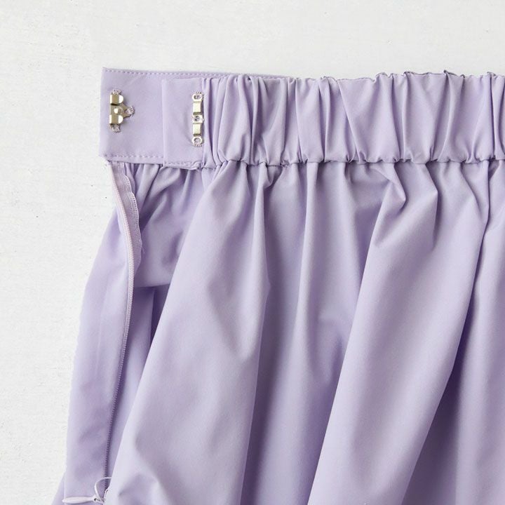 Ballsey(ボールジィ) ストレッチタフタ ボリュームギャザースカート(11