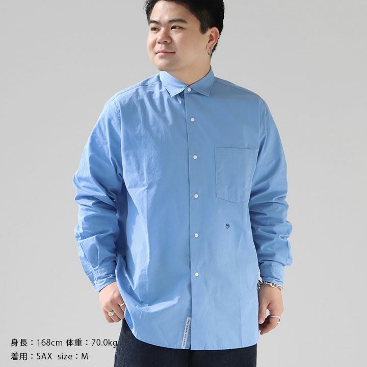 nanamica(ナナミカ) レギュラーカラー ウインドシャツ(SUGS400)の通販