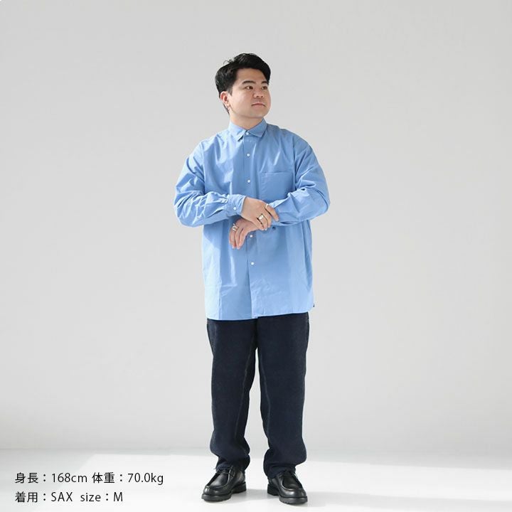 nanamica(ナナミカ) レギュラーカラー ウインドシャツ(SUGS400)の通販