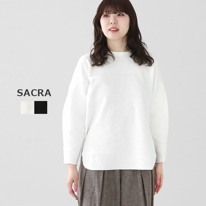 SACRA(サクラ) ダブルフェイスカットソートップス(125143091)の通販