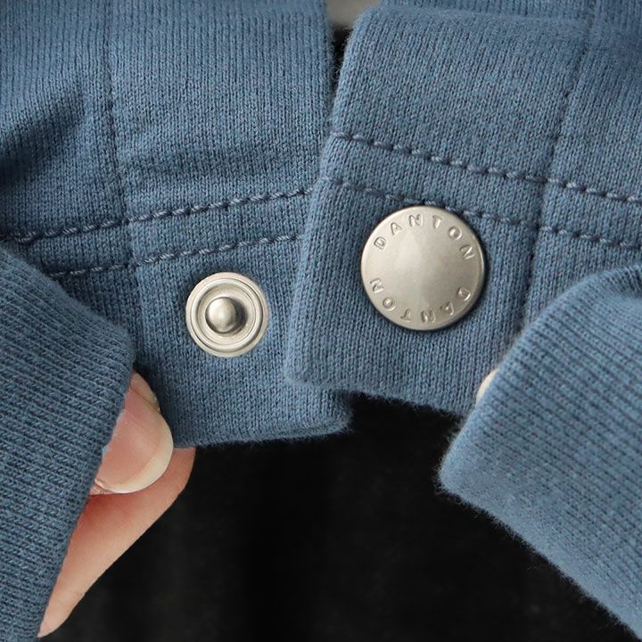 DANTON(ダントン) コットン クルーネックカーディガン(DT-C0405CIN)の