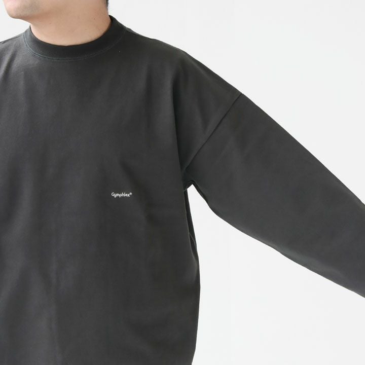 GYMPHLEX(ジムフレックス) クルーネック長袖Tシャツ メンズ(GY 