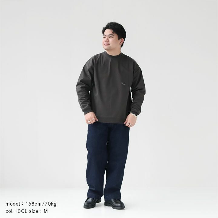 GYMPHLEX(ジムフレックス) クルーネック長袖Tシャツ メンズ(GY