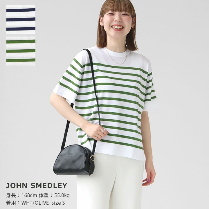 JOHN SMEDLEYジョンスメドレー　ニット 半袖 ベージュ 42 英国製 JOHN SMEDLEY｜ジョンスメドレー日本公式