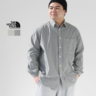 THE NORTH FACE PURPLE LABEL (ザ ノースフェイス パープルレーベル) Button Down Field Shirt /  ボタンダウンフィールドシャツ ノースフェイス パープルレーベル L/S シャツ クールマックス M