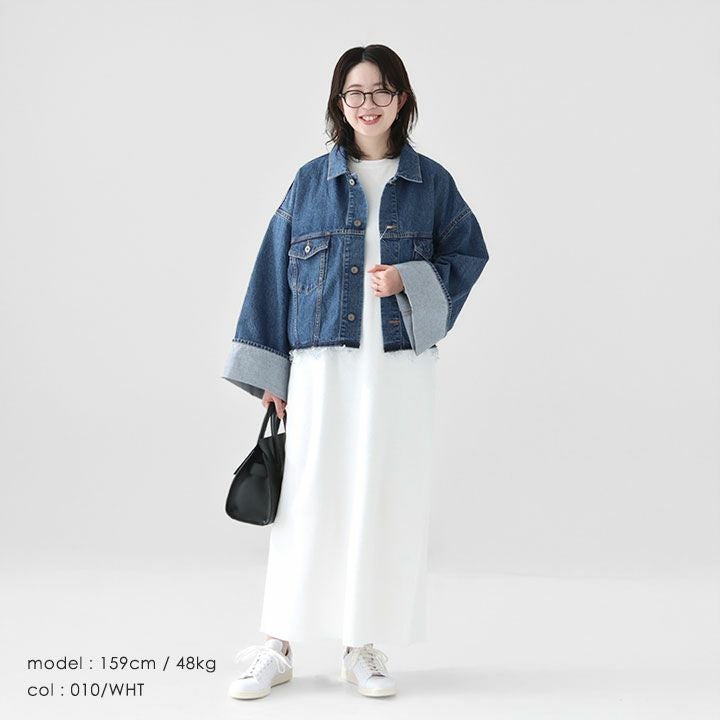 SACRA(サクラ) ダブルフェイスコットンワンピース(125142041)の通販