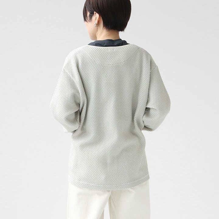 chimala(チマラ) ジャガード ニットカーディガン CS37-K16 (K16)MEN