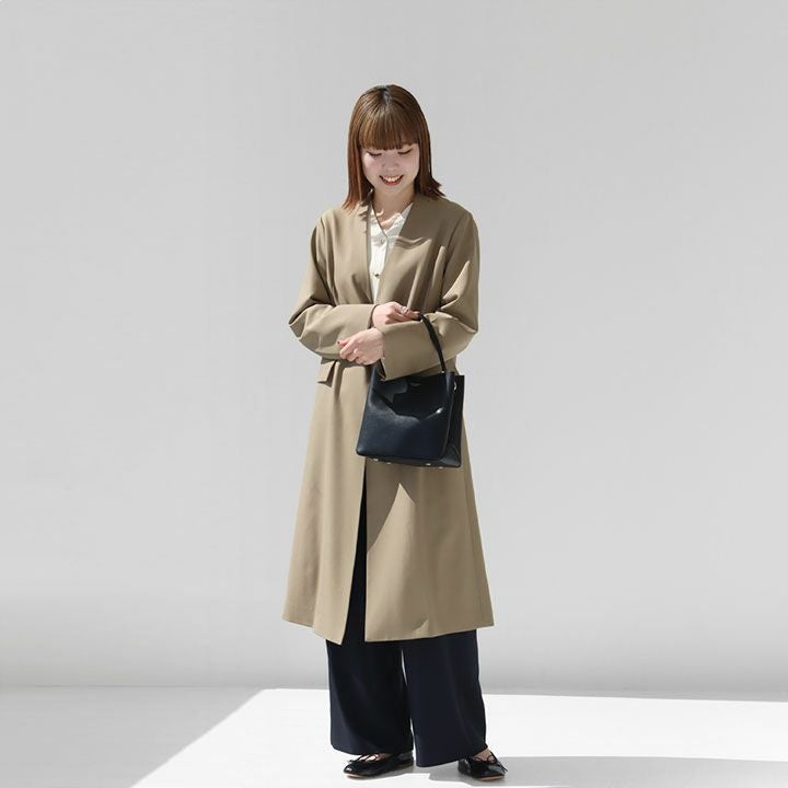 MACKINTOSH(マッキントッシュ) ノーカラーチェスターコート(QUOTHQUAN