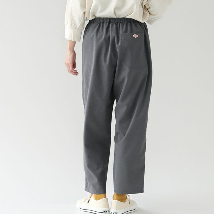 DANTON(ダントン) ウールライクストレッチ ポリエステルイージーパンツ