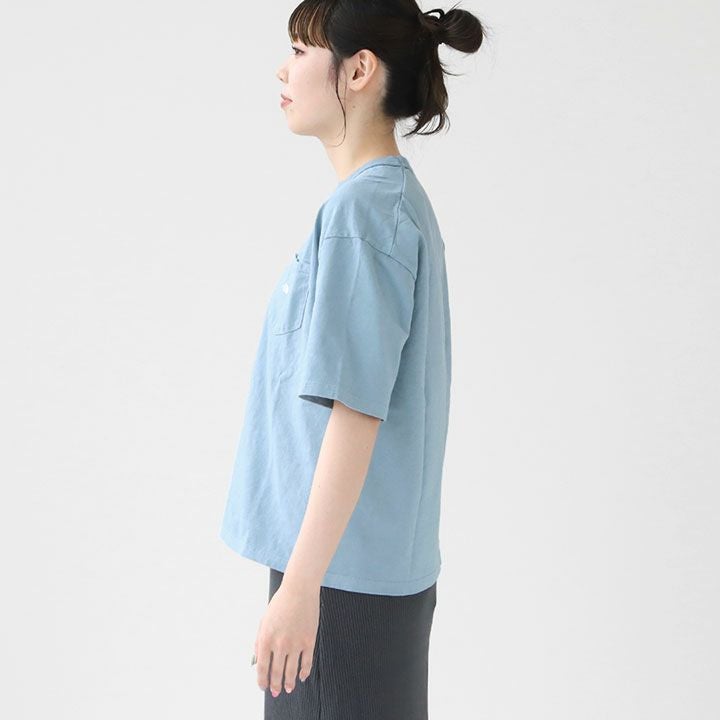 ノースフェイス　パープルレーベル　コットンノースリーブポケットTシャツ THE NORTH FACE PURPLE LABEL 7oz Pocket Tee Fade Purple X Off White