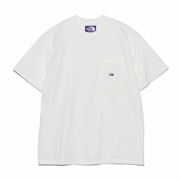 THE NORTH FACE PURPLE LABEL 半袖シャツ ホワイト S THE NORTH FACE PURPLE LABEL | ザ・ノースフェイス パープルレーベル