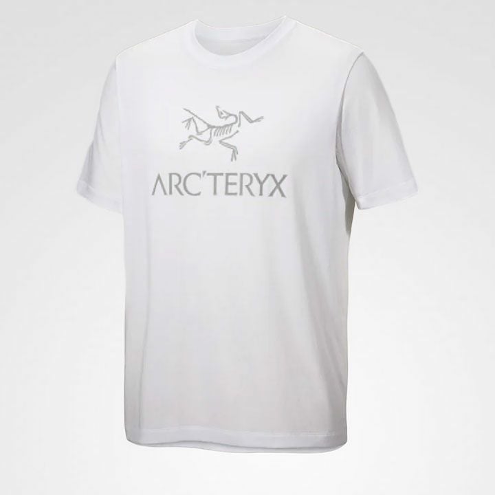 ARC'TERYX ホワイト ポロシャツ S/P アークテリクス 偽物 ワンポイントロゴポロシャツ 半袖 通気速乾 軽量