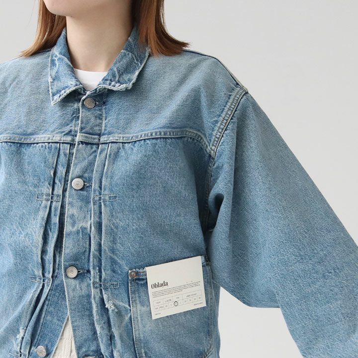 Oblada(オブラダ) 1922 VINTAGE デニムジャケット(S2410JK03)の通販