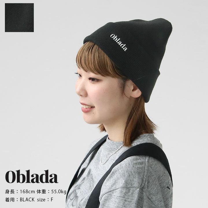 OBLADA オブラダ KNIT CAP ニット帽 OBLADA オブラダ KNIT CAP ニット帽 【公式通販】