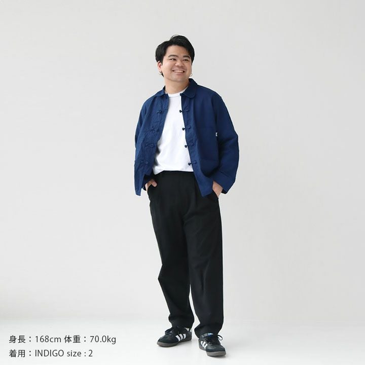 EMON(エモン) HASU カンフージャケット(HN-SHKT004-CF)の通販|NEWS EMON(エモン) HASU カンフージャケット(HN-SHKT004-CF)の通販|NEWS