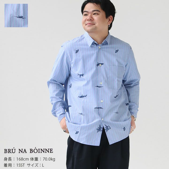 BRU NA BOINNE(ブルーナボイン) ネクサスシャツ(4536)の通販｜NEWS