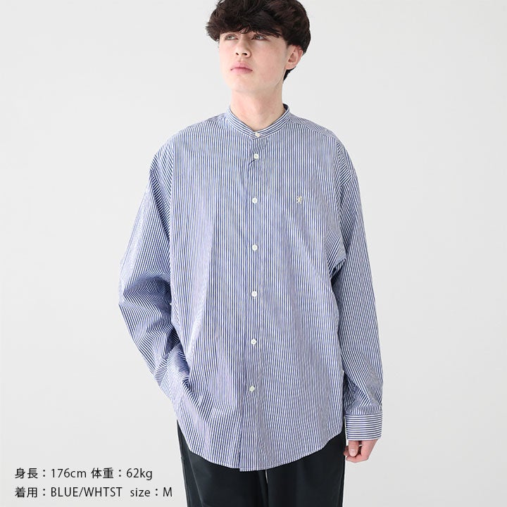 GYMPHLEX ジムフレックス｜バンドカラー長袖シャツ GY-B0407SSHの通販 