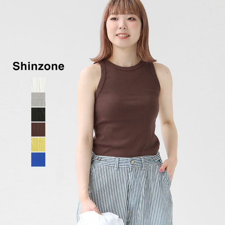 SHINZONE(シンゾーン) CIRCULAR リブタンクトップ(22MMSCU15)の通販