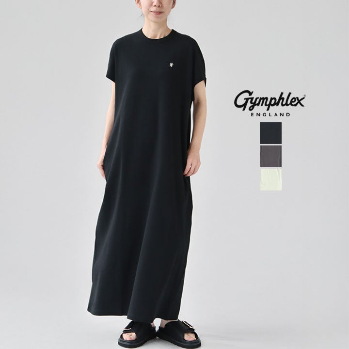 Gymphlex ジムフレックス｜クルーネック スリーブレス ワンピース GY